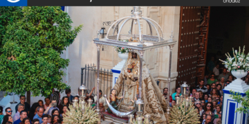 Así salió la Virgen de la Merced