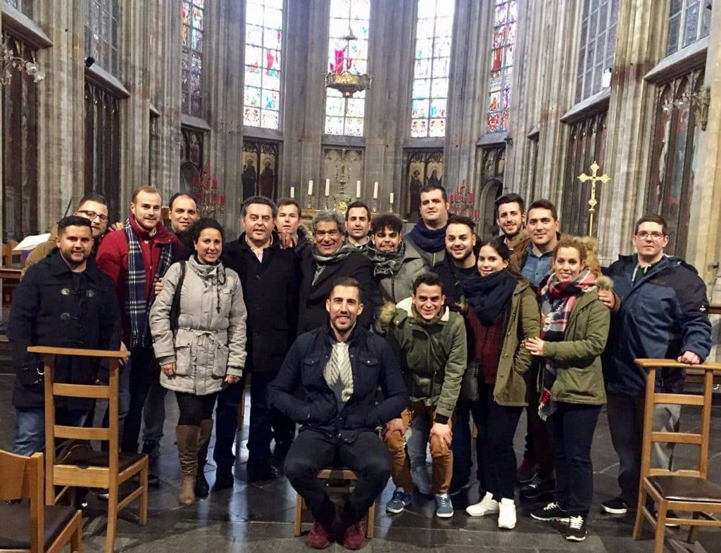 La Semana Santa de Jerez llegó a Bruselas IMG 20170303 WA0001