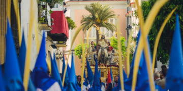 Misterio de Cristo Rey en Plaza Rafael Rivero - Javier Romero Díaz