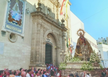 la virgen del carmen volvio a llenar jerez de fervor