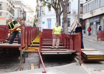 Desmontaje Palcos 3