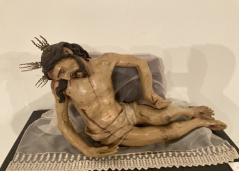 Primitiva imagen del Senor de la Hermandad de las Angustias