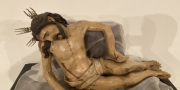 Primitiva imagen del Senor de la Hermandad de las Angustias