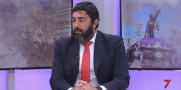 José Manuel García, presidente del Consejo, en Luz de Pasión (7TV Jerez)