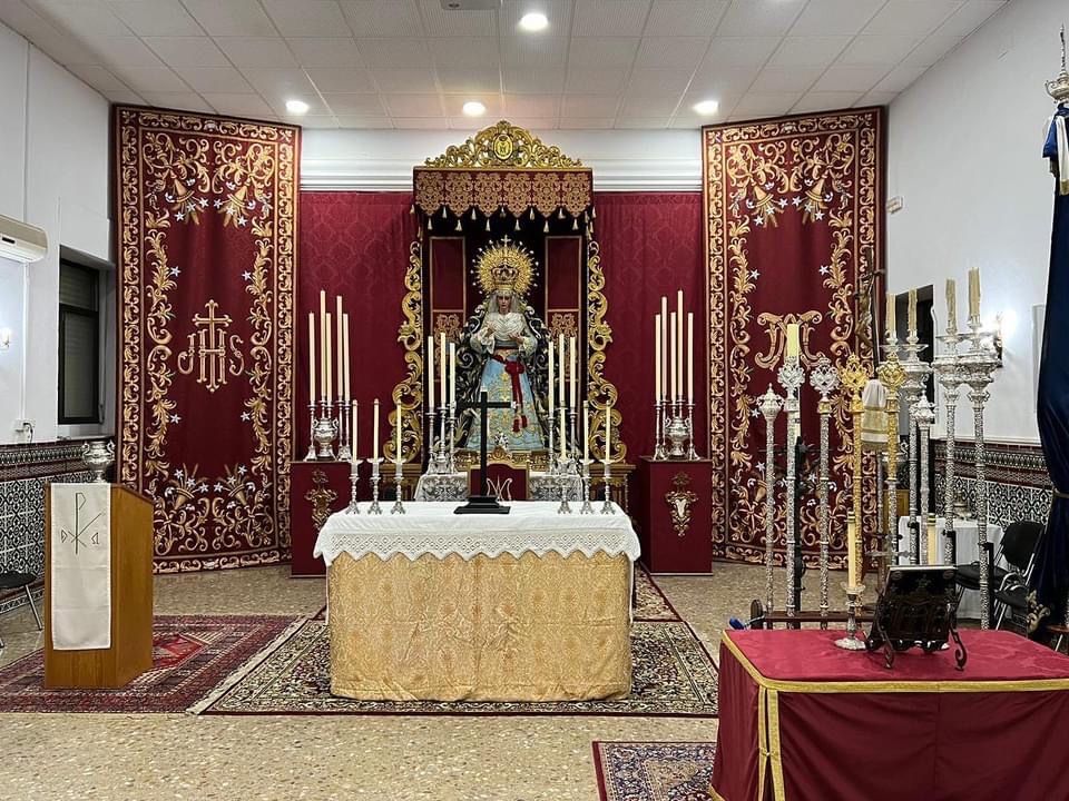 Nuestra Señora de la Estrella en el Oratorio del Colegio La Salle-Sagrado Corazón (Mundo Nuevo)