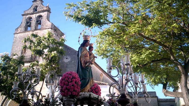 Horario e Itinerario Procesión de María Auxiliadora desde el colegio de calle Cabezas. Jerez 20 de Mayo del 2023