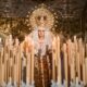 Madre de Dios de la Misericordia en su paso, en las vísperas de la Magna Mariana de Jerez 2024 / Javier Vázquez