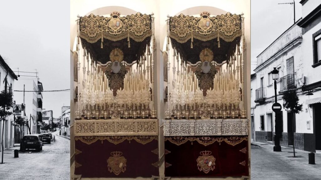 La Hermandad de la Yedra aprueba un nuevo diseño para los respiraderos del paso de palio Nuevos respiraderos palio Yedra Jerez